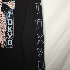 No Boundaries | Shirts | No Boundaries Mens Black Tokyo Japan Fearless Tiger  Fleece Lined Hoodie Large | Poshmark